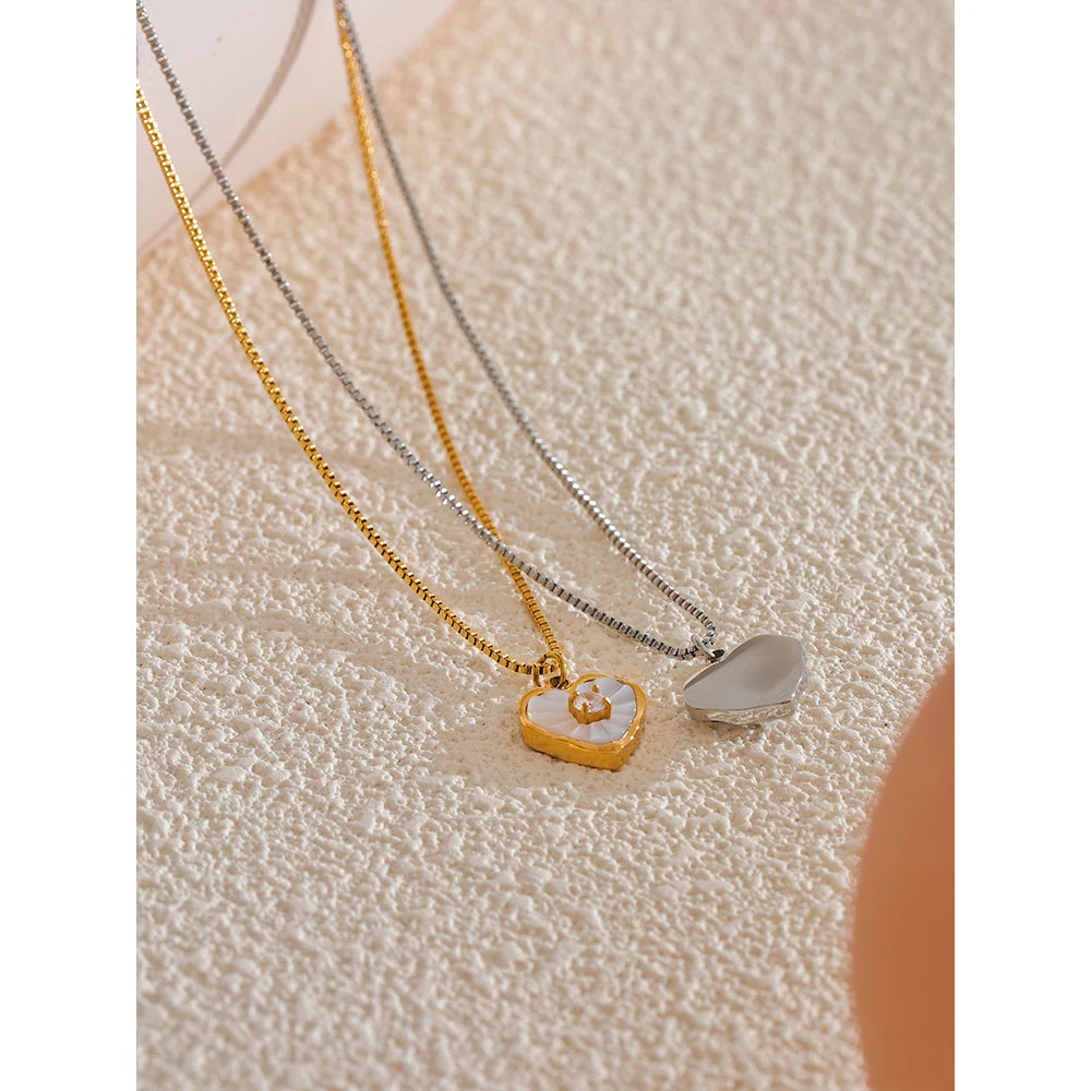 Zircon Heart Necklace